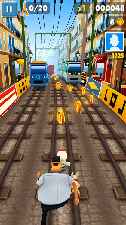 Subway Surfers V 1.99 Paris - Dluz Games