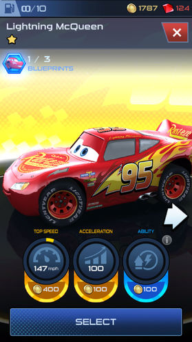 gameloft lightning mcqueen