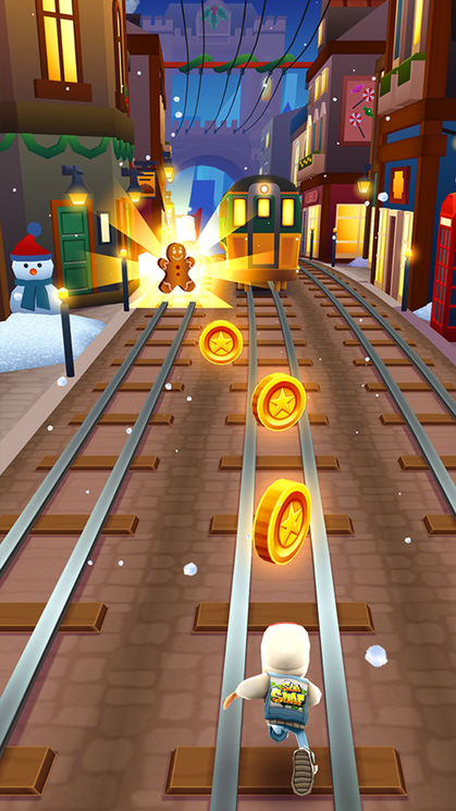 Игра Сабвей Серферс: Новогодний Лондон (Subway Surfers World Tour: London)  — играть онлайн бесплатно