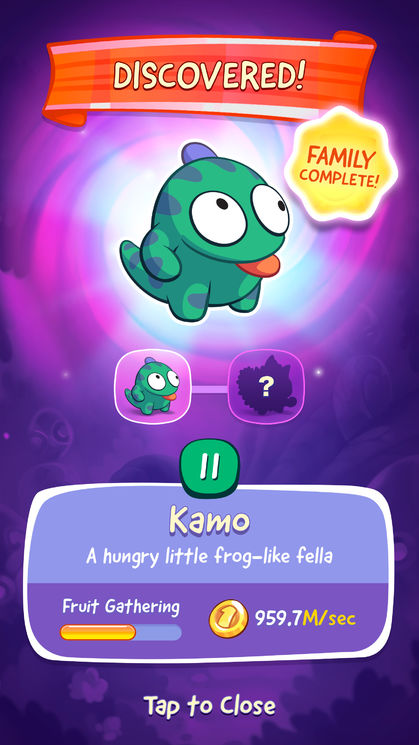 Product page Om Nom Merge